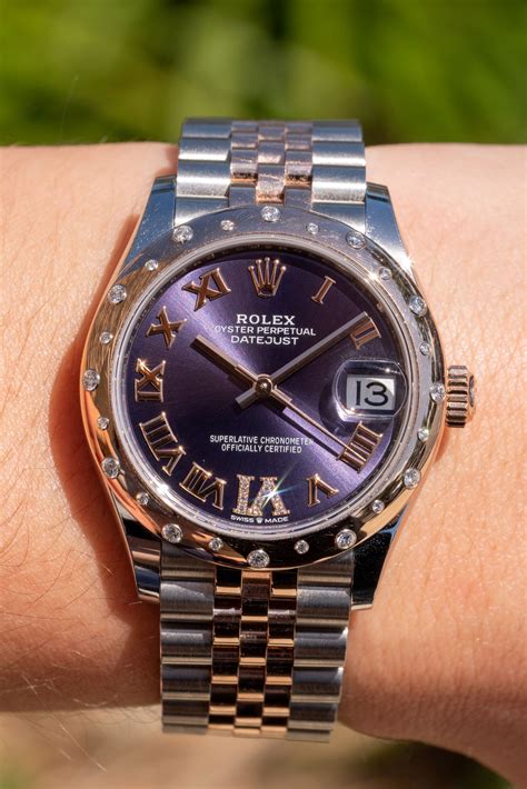 Rolex Lady Datejust Purple 